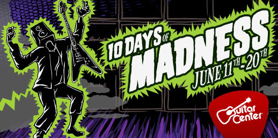 Save up to $100 During Guitar Center's 10 Days of Madness
