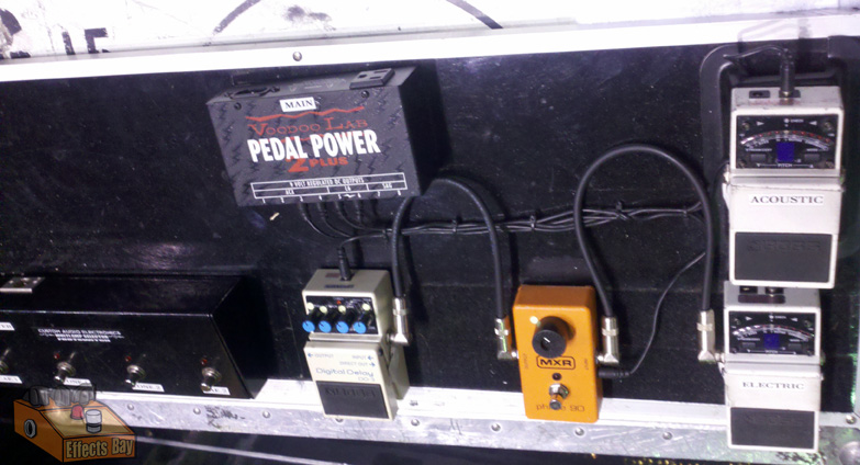 Foo Fighters' Dave Grohl Pedalboard