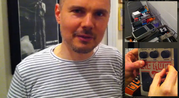Billy Corgan shows off some some of his pedal collection!