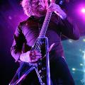 Brent Hinds of Mastodon with his Electrical Guitar Company (EGC) Flying V