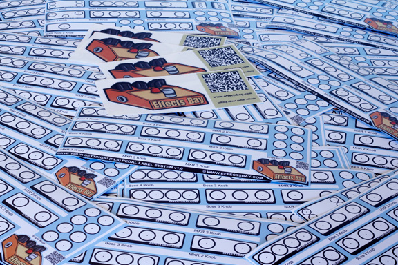 Effect Pedal Labels!