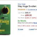 Great deal on the Way Huge Swollen Pickle at Amazon - Screen Snap