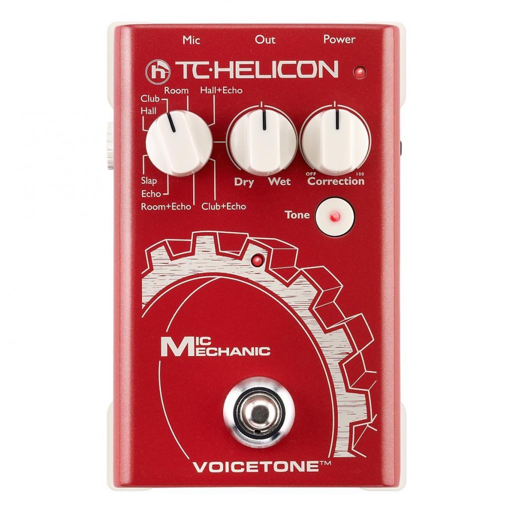 TC Helicon Voice Tone Mic Mechanic Vocal Effects Pedal