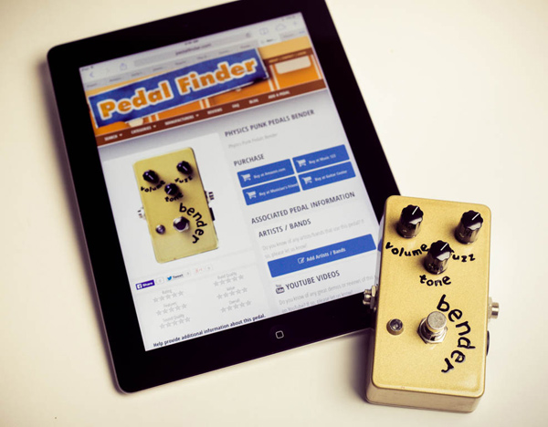 Pedal Finder Give Away - Physics Punk Pedals Bender Fuzz