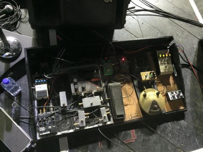 Eric Johnson Pedalboard