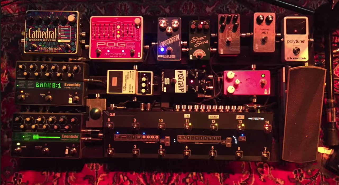 Peter Stroud's Pedalboard Project