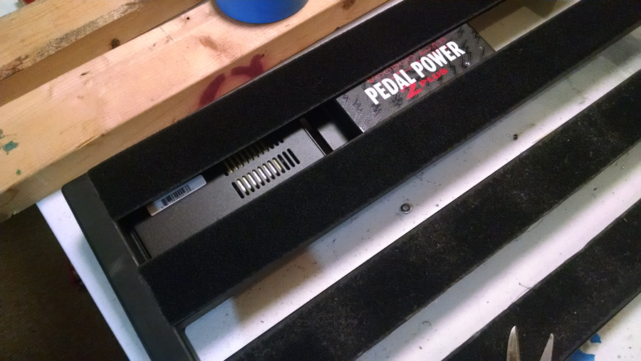 Installing 2nd Power Supply into Pedaltrain PT-2