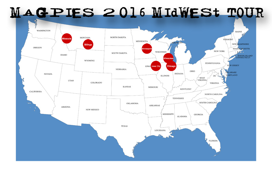 Magpies 2016 Midwest Tour