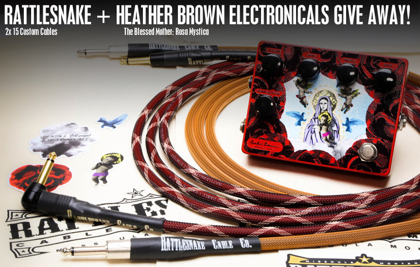 Rattlesnake Cable Company / Heather Brown Electronicals Combined Give Away
